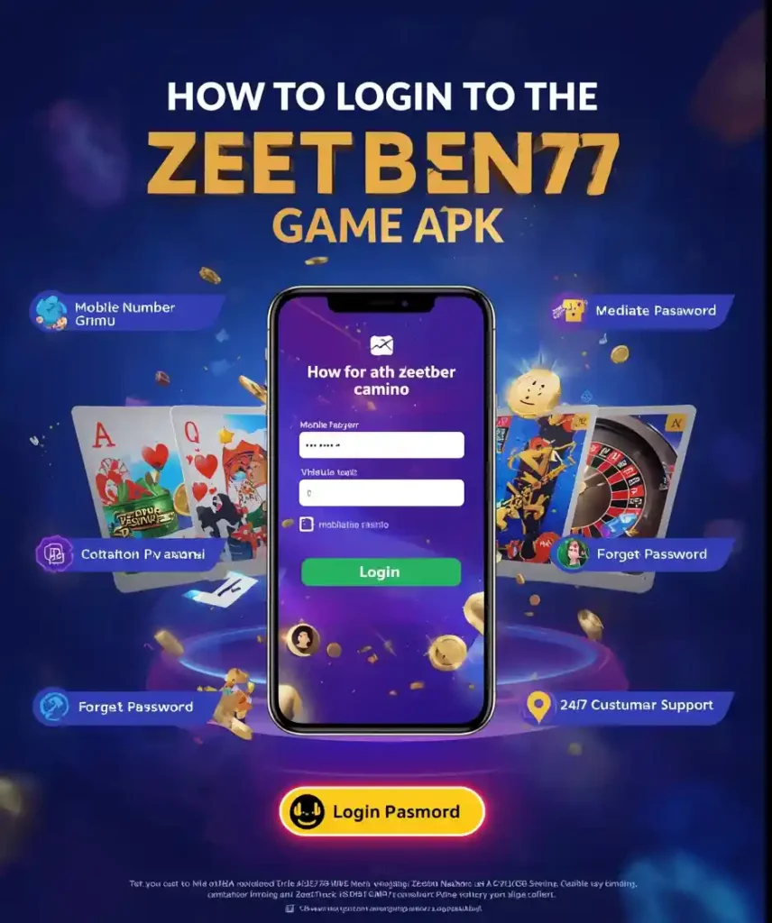 Login zeetben77 Game