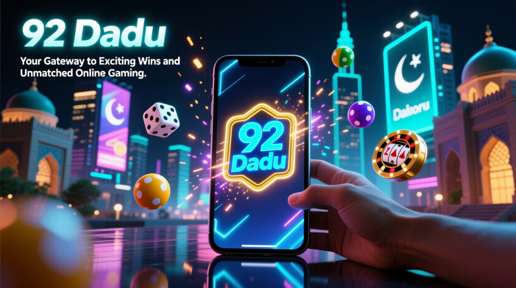 92 dadu is the best online gaming platform in Pakistan 2026. 1 92dadu 5